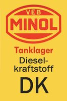 VEB Minol Tanklager Diesel 5-er Set Aufkleber Thüringen - Gera Vorschau