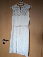 Brautkleid Standesamt Kleid mit Spitze weiß bauchfrei M 40/42 Hessen - Merenberg Vorschau