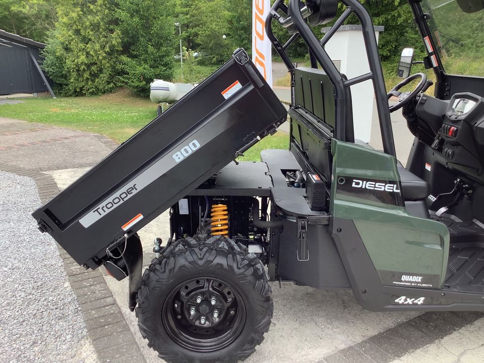 Kubota Diesel Quadix Trooper Probefahrt Finanzierung Lieferung in Marsberg