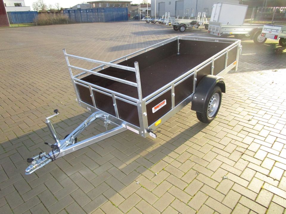 750 KG Trailwood Anhänger, 2,5x1,25m, 100 Km, Kippbar, GN 115 in Syke