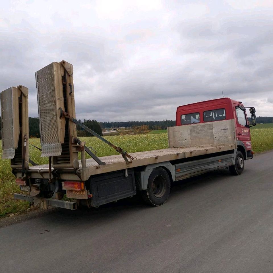 Lkw Mercedes Atego, MAN, SUCHE, bis 7,49to,Maschinentransporter in Reuth