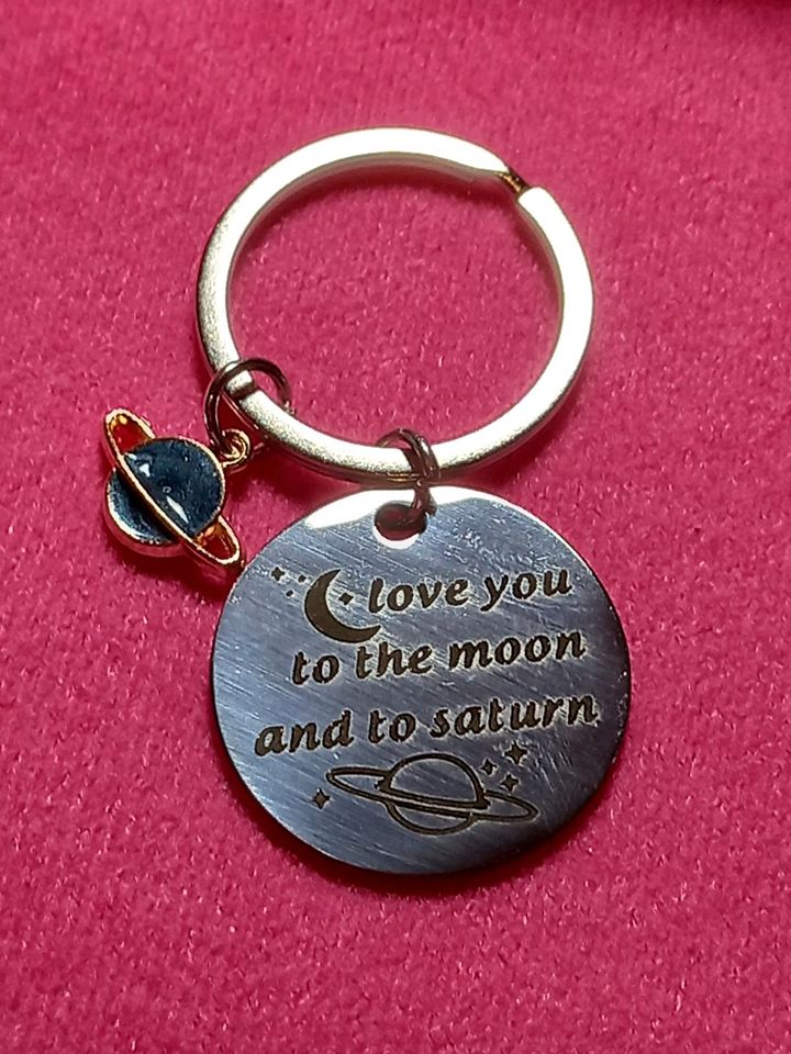 Love you to the moon and to saturn  Taylor Swift Keyring in Kassel