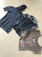 kurze Oberteile, Shirts, Gr. XS, getragen, Top, doppelt, Zwilling Parchim - Landkreis - Zölkow Vorschau