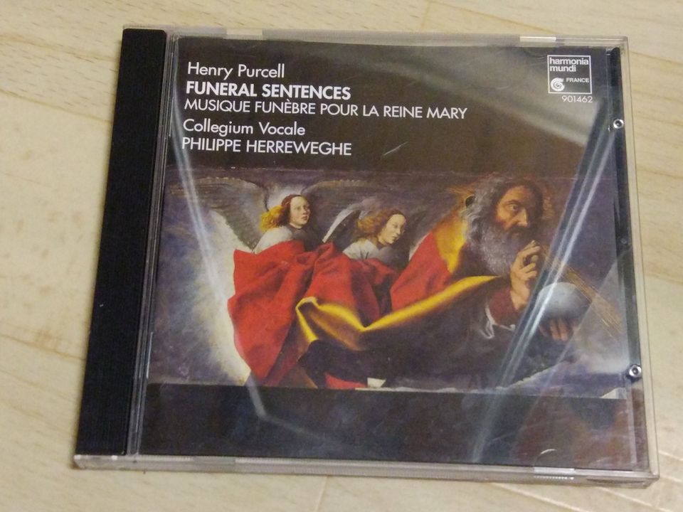 ☆ Audio CD ☆ Henry Purcell Funeral Sentences ☆ Reine Mary Vocal in Berlin