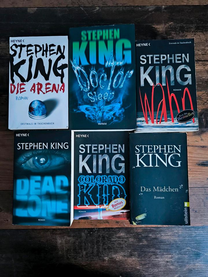 6 Stephen King Bücher in Berlin