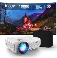 UNBENUTZT! Sunys Bluetooth Beamer, 10000 Lm, 1080P Full HD Baden-Württemberg - Straubenhardt Vorschau