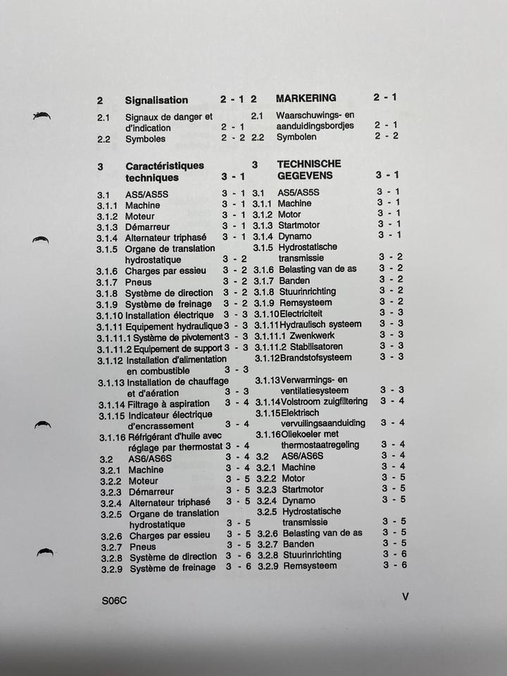 AHLMANN Schwenklader Betriebsanleitung AS5,AS5S,AS6,AS6S,AZ6 in Sonneberg