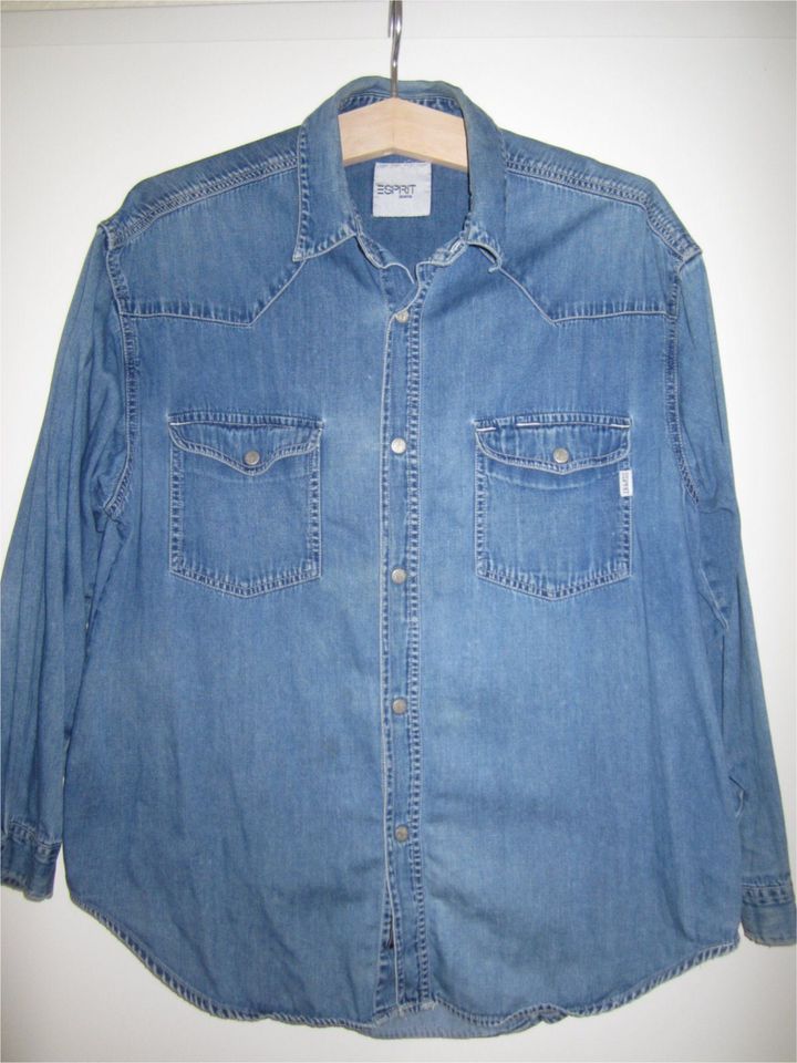 Esprit Jeanshemd Hemd Bluse Jeans Gr.40 used in Hannover