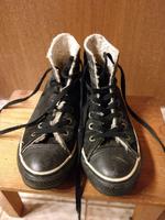Winter Converse Emo Punk Chucks All Star schwarz Bayern - Schrobenhausen Vorschau