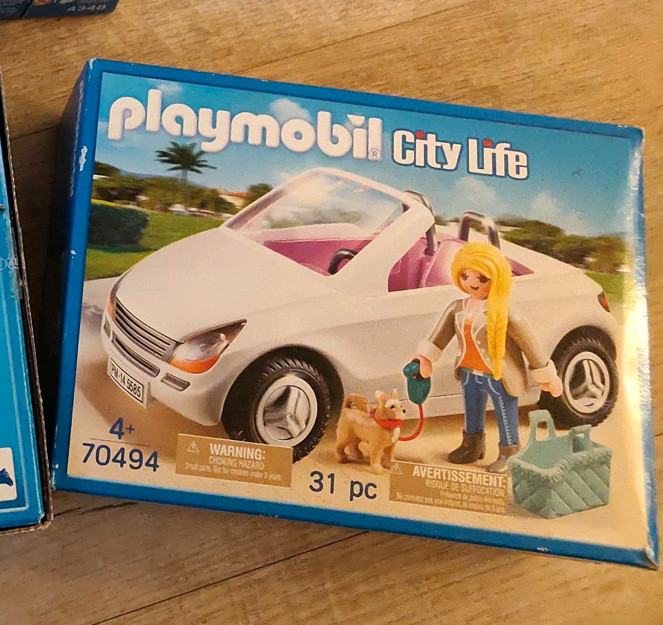 Playmobil 70494 Cabrio mit Frau und Hund in Nürnberg (Mittelfr)