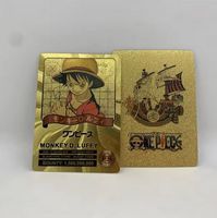 6x vergoldete Karten One Piece Monkey D. Ruffy Anime Manga NEU Thüringen - Oberdorla Vorschau