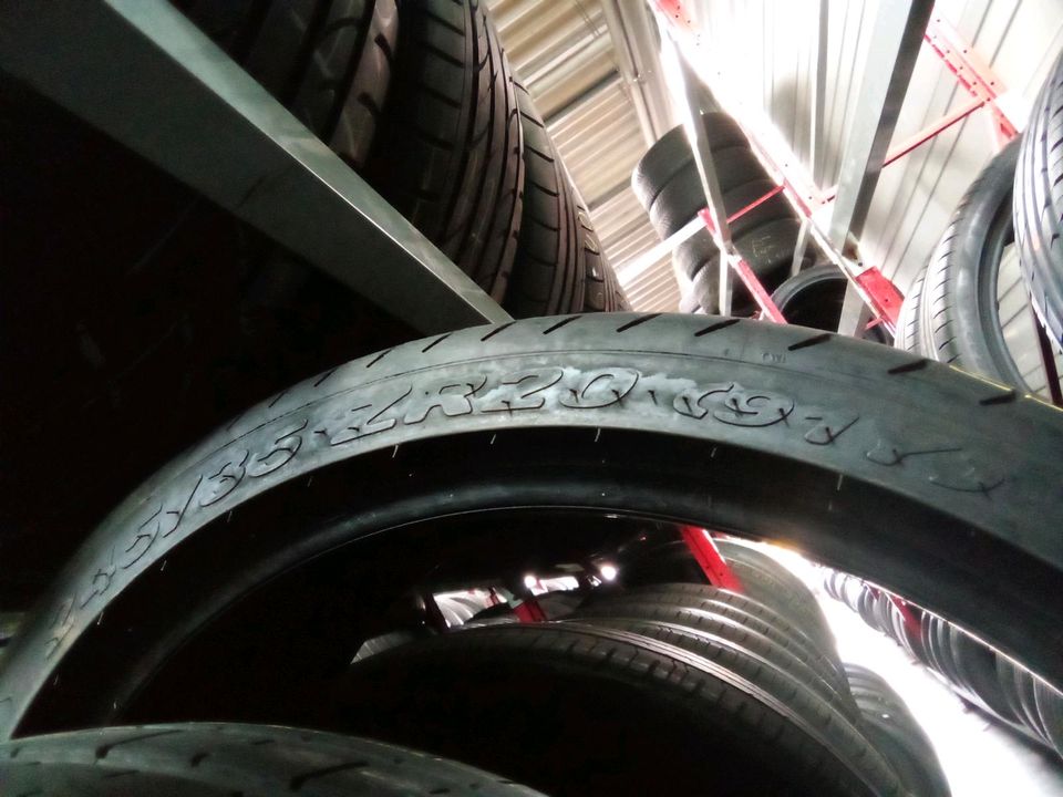 2 Sommerreifen 245 35 R20 ZR 91Y Pirelli Pzero DOT 4220 (4,5-5mm) in Würzburg