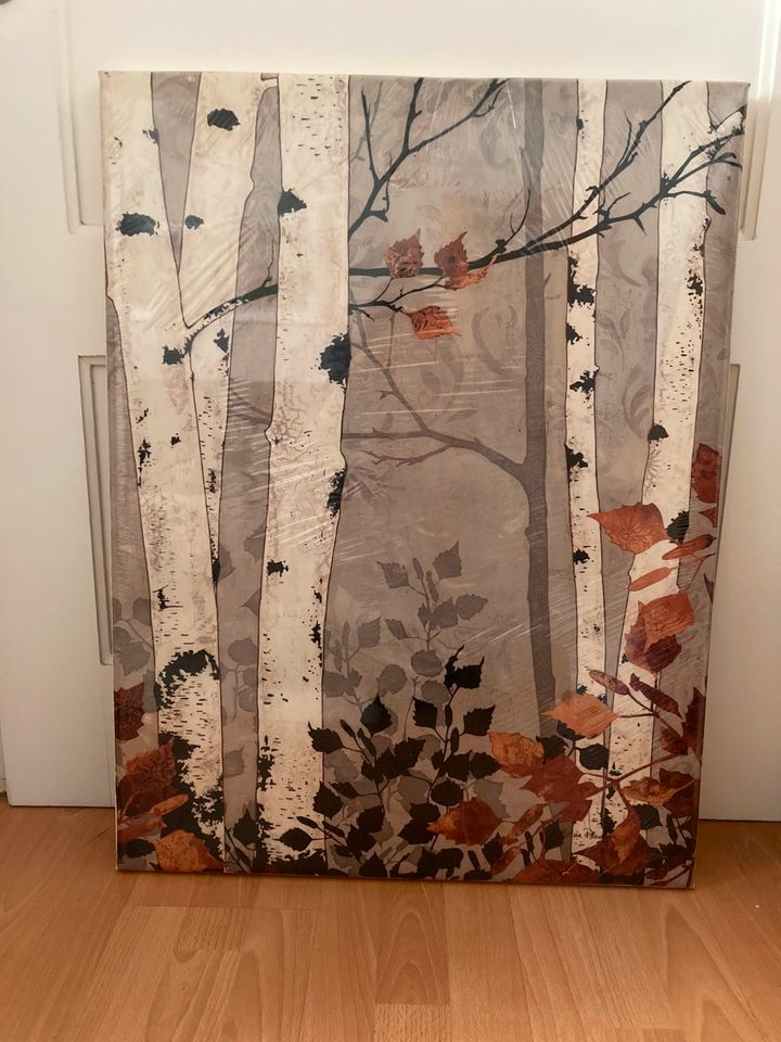 Bild Melissa Pluch Herbst Birken Birch Tapestry & Damask 60x80 cm in Karlsruhe