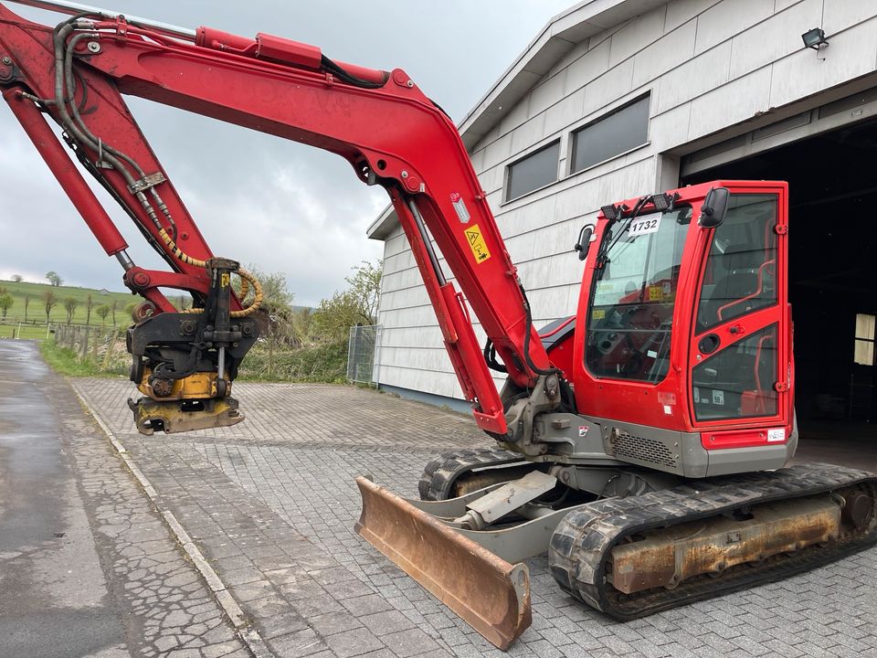 Yanmar VIO 80 Bagger Tiltrotator BJ 2019 Ca 2000 Sd Minibagger in Steinau an der Straße