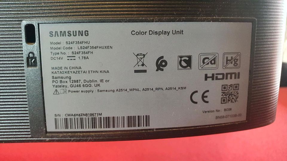 Samsung Monitor 24 Zoll in Salzgitter
