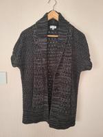 Strickjacke Kurzarm zum knöpfen mit Lochmuster Cardigan Hessen - Söhrewald Vorschau