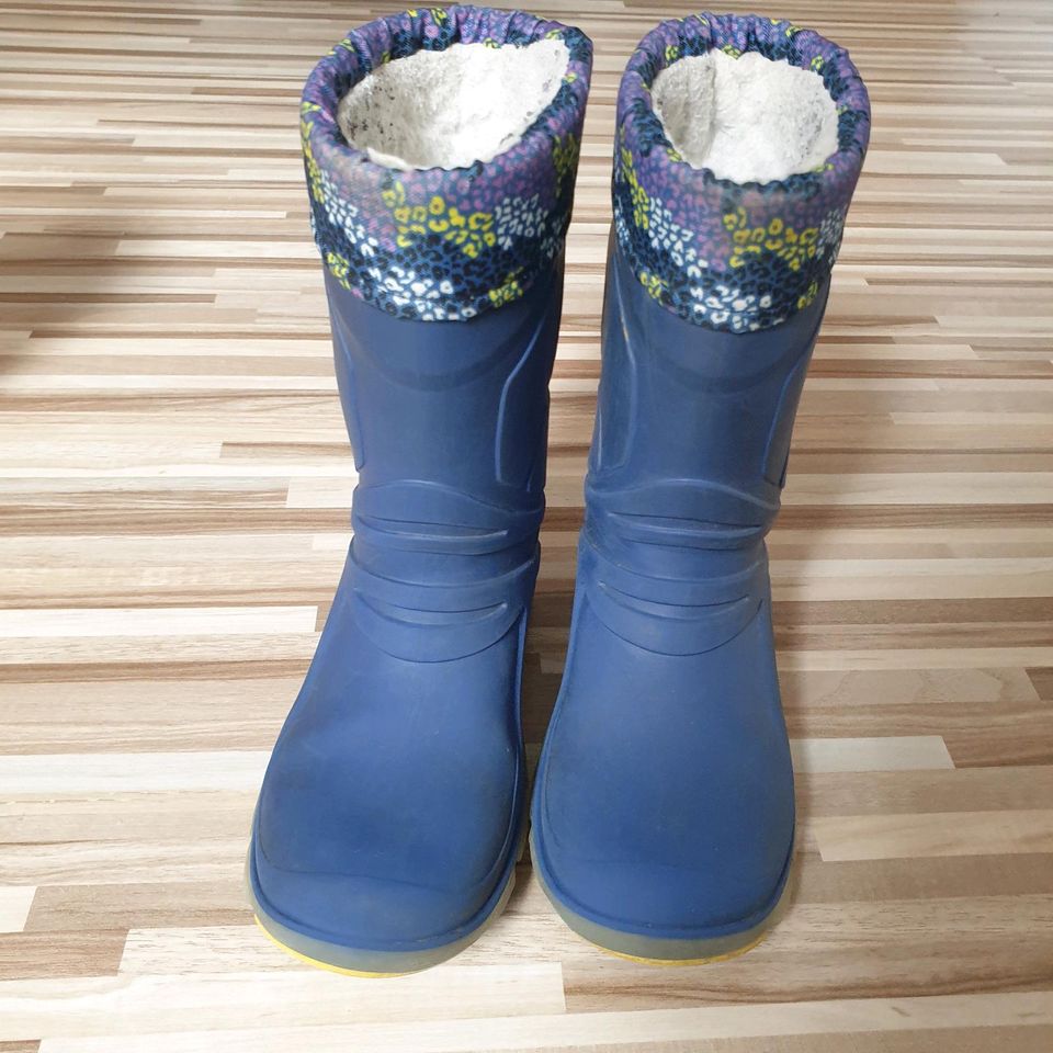 1 Paar Gummistiefel blau Gr. 26/27 Kinder in Auerbach (Vogtland)