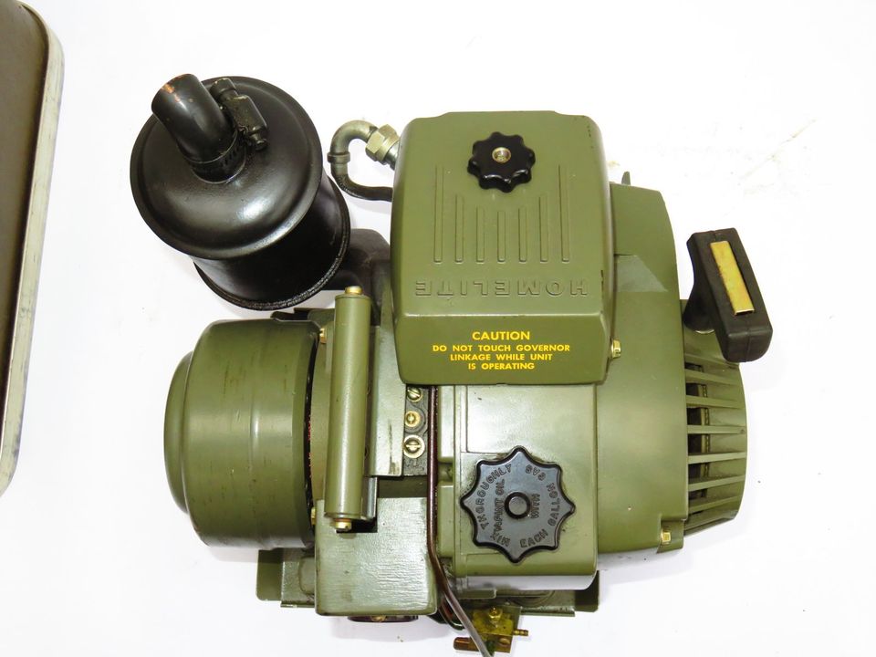 Generator Homelite 115 Volt 400Hz für Flugzeug Notstrom US Army in Waghäusel