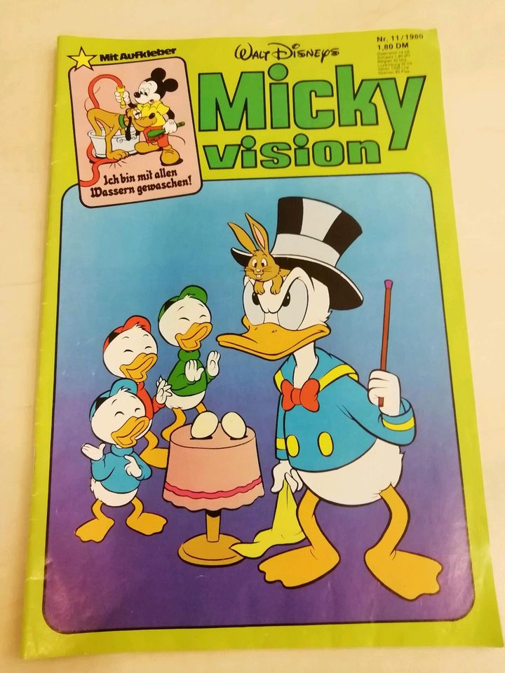 Fund Comics Donald Duck Sonderheft Micky Vision Poster Tom&Jerry in Rödersheim-Gronau