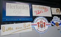 Nr1# Bier Brauerei Aufkleber Sticker # Top#  Bit Herforder Niedersachsen - Scheden Vorschau