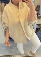 Zara oversized Leinen bomber Jacke S 36 beige neu Baden-Württemberg - Ulm Vorschau