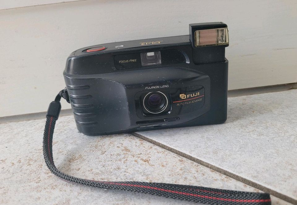 Fuji Analogkamera dl-15 1980er Kompaktkamera Fujinon vintage Film in Rockenberg