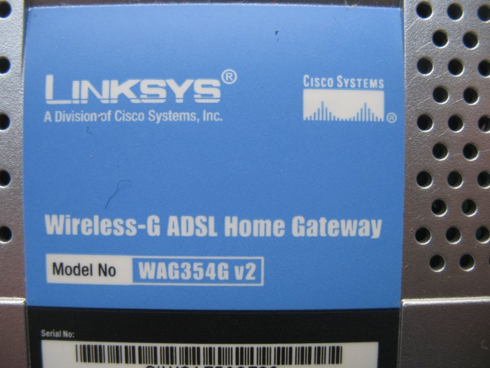 WLAN Router Linksys WAG354G in Hannover