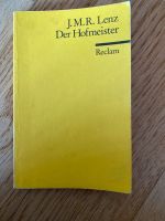 Buch: J.M.R. Lenz, Der Hofmeister Brandenburg - Schildow Vorschau