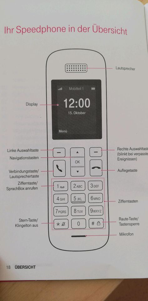 Telekom Speedphone 11 in gelb in Frankfurt am Main