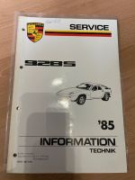 Original Porsche 928S Werkstatt Service Handbuch Technik  85 Bayern - Mömlingen Vorschau