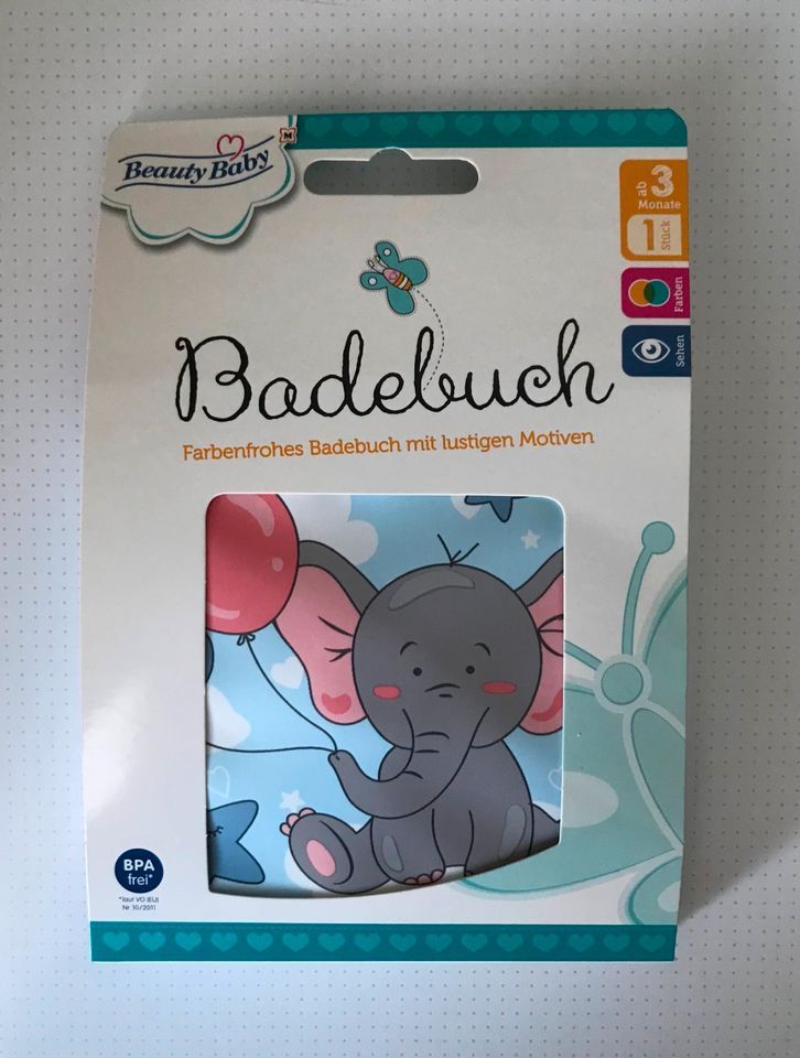 Beauty Baby Müller Drogerie Elefant Babys Badebuch ab 3 Monaten in Königsbrunn