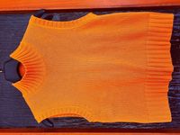 Baumwoll Pulli Pullover Rolli * ohne Ärmel * Gr. M * orange Baden-Württemberg - Wildberg Vorschau