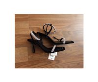 Samt Strass Sandalen High Heels Riemchen Zara Gr. 38 Nordrhein-Westfalen - Leverkusen Vorschau