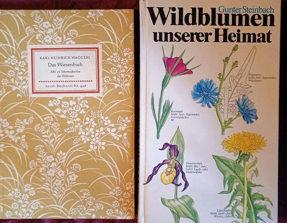Wildblumen unserer Heimat Gunter Steinbach Wiesenbuch  Insel Büch in Cappeln (Oldenburg)