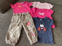 Sommerhose und 4 T-Shirts in Größe 74 Mecklenburg-Vorpommern - Wismar Vorschau