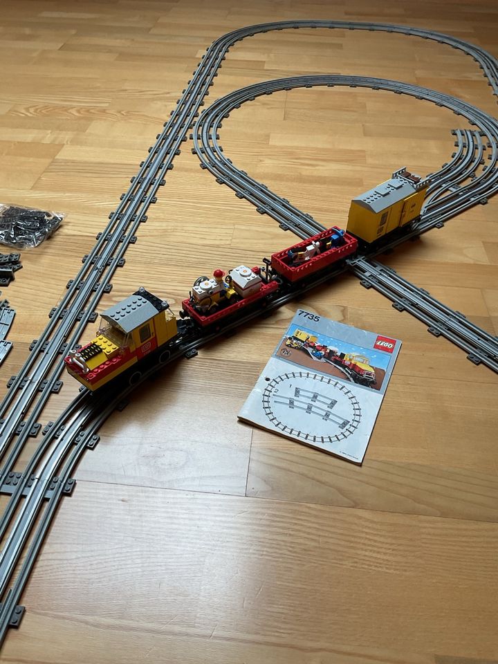 Lego Zug Vinage 7735 Freight Train 12 Volt funktioniert in Abensberg