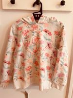 Weißer Kapuzenpulli mit Blumen / Staccato/ größe 104 Eimsbüttel - Hamburg Rotherbaum Vorschau