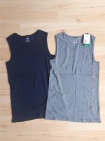 NEU - 2 ärmellose Tops, Mädchen, dunkelblau, H&M, Gr. 158/164 Sachsen - Drebach Vorschau