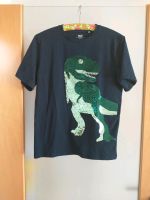 Yigga T-Shirt 146/152 mit Dino Pailletten NEU Bayern - Mindelheim Vorschau