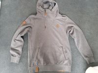 Naketano Hoodie Kapuzenpullover Herren M grau/braun Duisburg - Duisburg-Mitte Vorschau