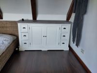 Schlafzimmer/Küchen-Kommode Holz weiß Landhausstil Sideboard Anti Nordfriesland - Tönning Vorschau