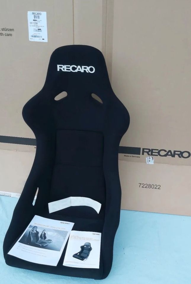 RECARO POLE POSITION SCHALENSITZ PERLONVELOURS 070.77.0184A, NEU in Hennef (Sieg)