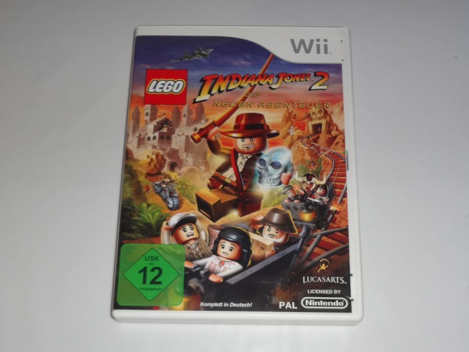 LEGO Indiana Jones 2 Die neuen Abenteuer Wii & Wii-U - In Deutsch in Mainz