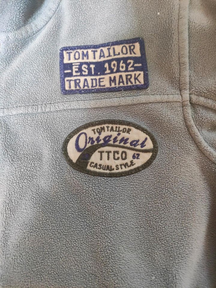 Tom Tailor FleeceJacke 140 Jungen gut erhalten grau auch 146 152 in Weimar