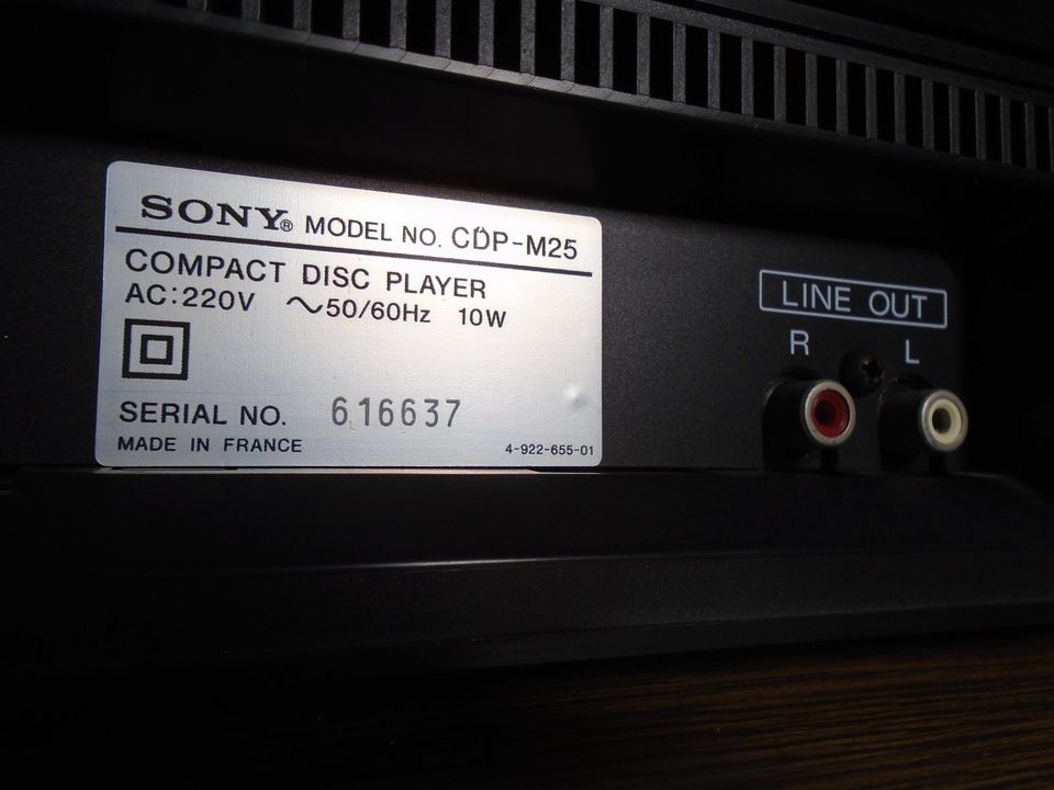 CD-Player SONY CDP-M25 in Weyhe