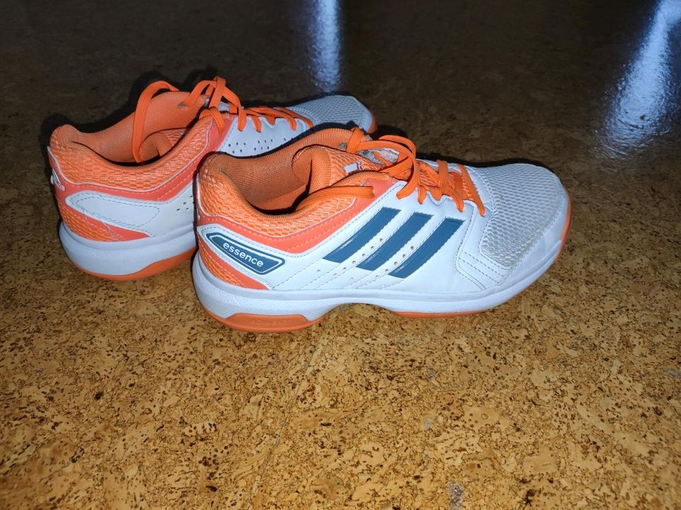 Adidas wie neu Gr 36 Sportschuhe Turnschuh Hallenschuhe Halbschuh in Hammah