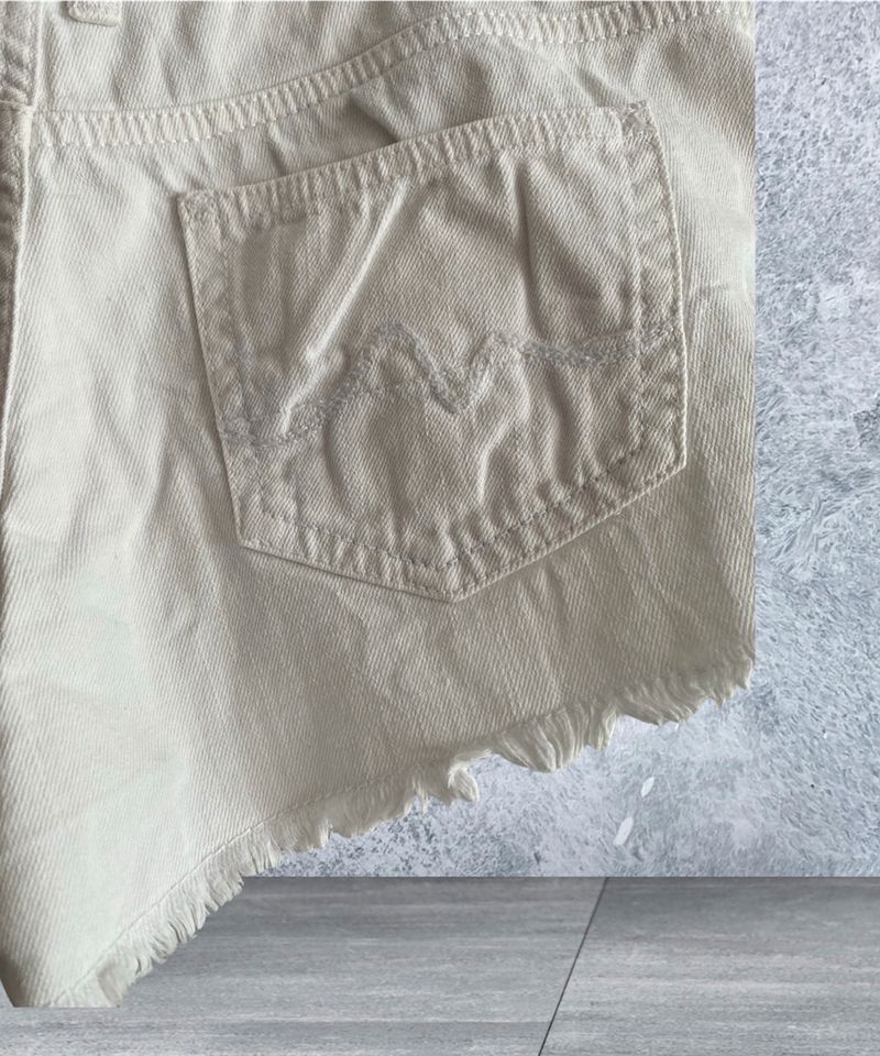 PEPE JEANS Damen Jeans Shorts in Weiß Gr.36 (S) W27 in Stuttgart