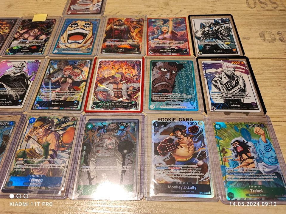 One piece tcg alt art, leader - Kaido, Magellan, op01 - op04 in Gladbeck