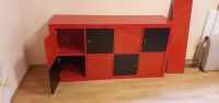 IKEA-Expedit-Schrank, rot 4x2 mit 8 Türen (4 x rot, 4 x schwarz) Nordrhein-Westfalen - Oberhausen Vorschau