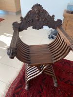 Antiker renaissance Scherenstuhl Stuhl aus Italien Nordrhein-Westfalen - Krefeld Vorschau